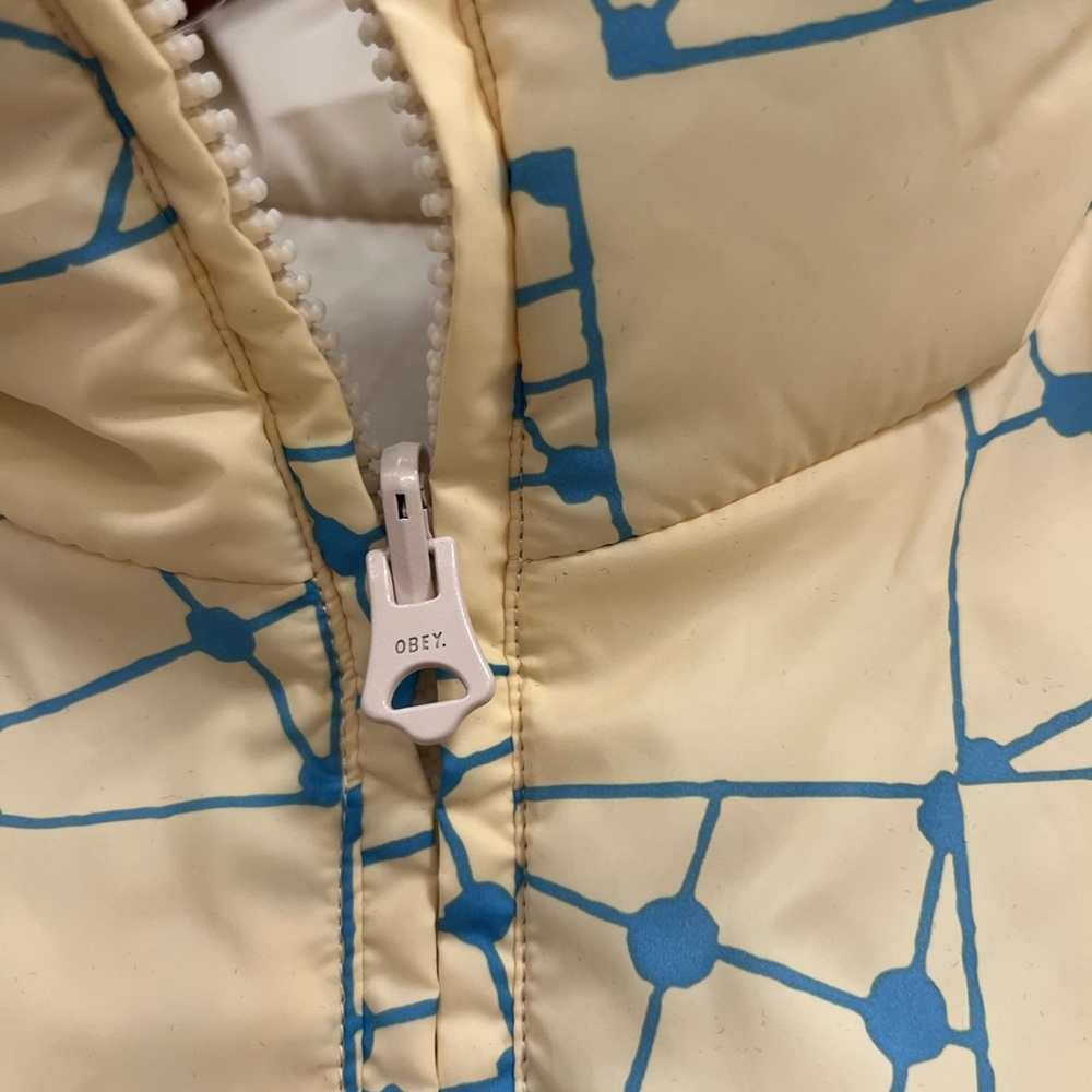 Obey rachel reversible puffer jacket RARE NWOT - Picture 5 of 11